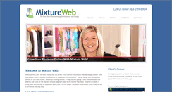 Desktop Screenshot of mixtureweb.com